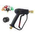 thumbnail image 1 of LOVIVER M22 Pressure Washer Power Washer Quick Release for Car Washer metal connector, 1 of 8