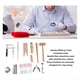 thumbnail image 4 of Juego de herramientas para la fabricación de joyas con sierra, cortadores y limas: un kit completo para joyeros para la fabricación de anillos, trabajos con alambre y más., 4 of 4