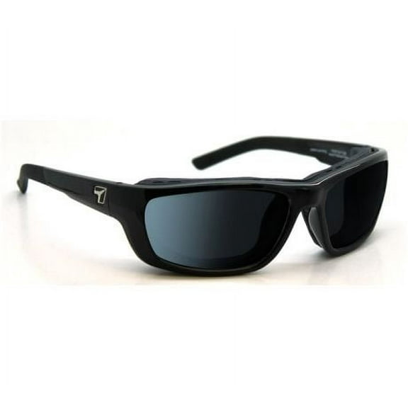 Tahoe Wind Blocking Padded Foam Polarized Sunglasses for Outdoors, 100% UVA + UVB Protection, Milk Chocolate Frame/Polarized Copper Lens