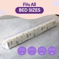 thumbnail image 4 of Barandilla de cama ComfyBumpy para niños pequeños | Barreras de cama para niños pequeños con funda lavable - Protector de barandilla de espuma para cama para niños - Barrera de cama para cama individu, 4 of 5