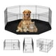 thumbnail image 1 of Bolígrafo de ejercicio para perros VEVOR, plegable, de metal, 24 horas, 8 paneles, para Campi, 1 of 6