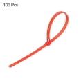thumbnail image 3 of 12 Inch  Releasable Cable Ties Adjustable Zip Ties Removable Indoor Outdoor Tie Wraps Red 100Pcs, 3 of 6