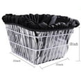 thumbnail image 3 of Bike Basket Liner Bike Waterproof Rain Cover Easy Install for Shopping Picnic, 3 of 7