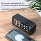 thumbnail image 3 of Naiovety Despertador Pantalla grande Compatible con Bluetooth Reducción de ruido Altavoz Relojes Electrodomésticos, 3 of 6