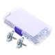 thumbnail image 5 of 200 clips en U para motocicletas y coches, kit de sujetadores metálicos para automóviles, clips de tuerca en U para soportes de matrícula, clips para paneles de puertas de coche y tornillos para coche, 5 of 8