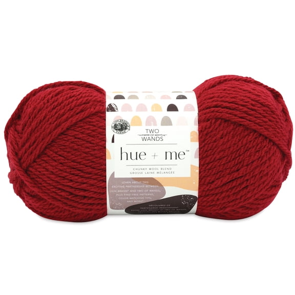 Lion Brand Hue Me Yarn - Framboise
