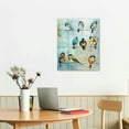 thumbnail image 3 of COMIO  Bird Picture Canvas Wall Art: Colorful Birds Painting Print on Canvas Artwork for Bedroom, 3 of 5