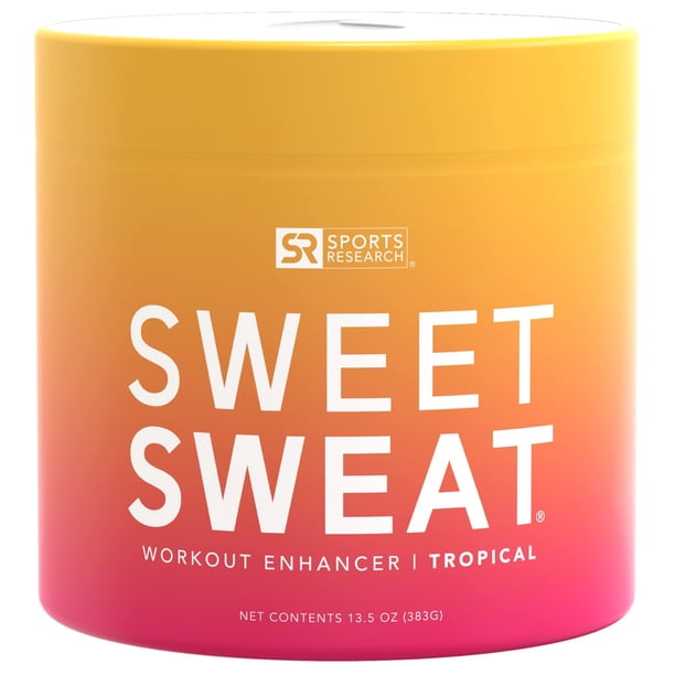 Gel potenciador de entrenamiento Sports Research Sweet Sweat 400 ml