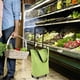thumbnail image 5 of Carrito de compras con asa y ruedas, portátil y plegable., 5 of 5