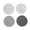 White, variant on Drink Coasters Set of 4, Cotton Linen Car Cup Holder Coaster, Absorbent Table Decor for Home and Living Room Decor, White