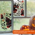 thumbnail image 7 of Halloween Window Stickers Static Cling Horror Glass Decoration Halloween Party Haunted House Scene Indoor Outdoor Window Wall Decor Removable Sticker Use Set Item Accessory, 7 of 7