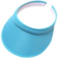 thumbnail image 2 of Dalrosia Visor Women Men Sun Hat Clip On Visors Adjustable Sport Wide Brim Cap, 2 of 8