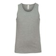 thumbnail image 1 of Camiseta sin mangas Bella 3480Y para jóvenes - Athletic Heather44; YL bella lienzo 3480Y, 1 of 1