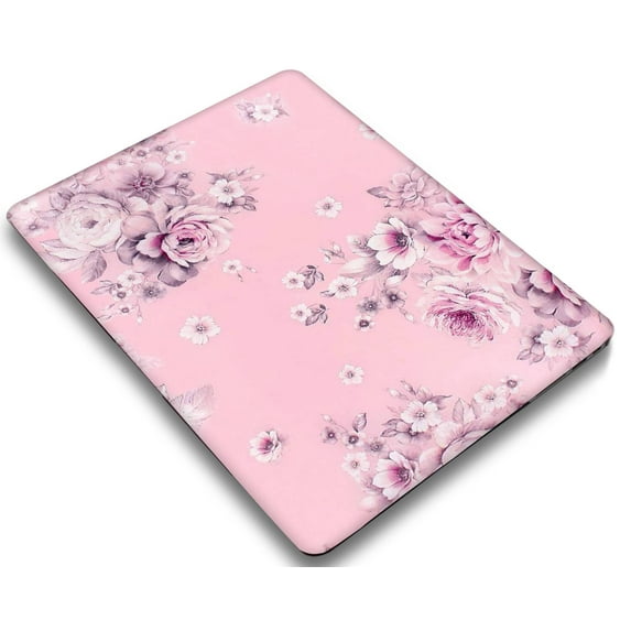 KSK KAISHEK Compatible MacBook Air 13" Case 2022/2021/2020/2019/2018 Release Model A1932/A2179/A2337 m1, Plastic Hard Shell Case Cover, Flowers 96