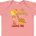 thumbnail image 4 of Inktastic My Mommy Loves Me Giraffe Boys or Girls Baby Bodysuit, 4 of 5