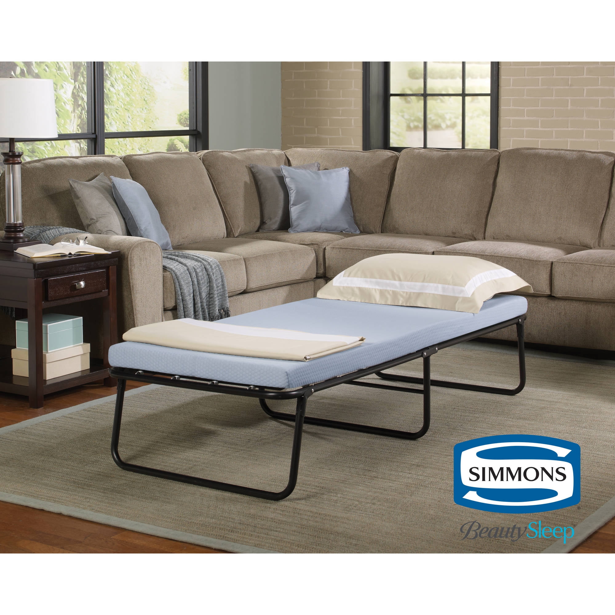 Simmons Beautysleep Folding Guest Bed 