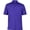 Dahila Purple/Navy, variant on Monterey Club Men's Dynamic Stripe Jersey Golf Polo Shirt #1673