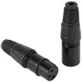 thumbnail image 3 of 80 Unids 3Pin Xlr Macho A Hembra Cable de Extensión de MicróFono Cables de MicróFono Enchufe de Audio Adaptador, 3 of 4