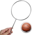thumbnail image 4 of BESTYASH 2Ud Soporte De Pared Para Balones Deportivos Baloncesto Con Acabado Plateado Resistente, 4 of 6