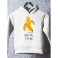 thumbnail image 3 of I Find You Apeeling Banana Hoodie Toddler -Image by Shutterstock,  2 Toddler, 3 of 4
