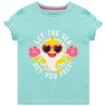 thumbnail image 2 of Baby Shark Girls Short Sleeve Top and Leggings Set Sizes 18M-6, 2 of 3