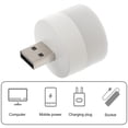 thumbnail image 2 of Miangastore 2Pcs Usb Night Light Lamp Car Light Compact PP Material for Night Time Lighting, 2 of 8