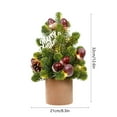 thumbnail image 2 of Mini Christmas Tree, Desk Decorations,Christmas Decorations for Office Table, Bathroom, Bedroom, 2 of 5