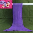 thumbnail image 3 of NIBOLOG Newborn Baby Solid Color Soft Long Blanket Swaddle Wrap Infant Photography Prop, 3 of 8