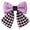 A008- H, variant on Bow Decorations Fuzzy Light Fabric 14 X 12 Inch Halloween Themed 1 Piece for Halloween Party Scene Arrangement Home and Door Display