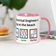 thumbnail image 4 of CafePress - An Electrical Engineers Day At The Beach Mug - 11 oz Ceramic Mug - Novelty Coffee Tea Cup, 4 of 6