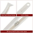 thumbnail image 4 of Unique Bargains Pinces Autocollantes pour Fabriquer une Épingle à Pointe Courbée avec Ressort, Blanc, 5 Pcs, 4 of 4