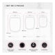 thumbnail image 3 of Set de 3 Tablas de Cocina para Picar Cortar con Asas Cookify Antideslizantes 100% Libre de PFOA, 3 of 6