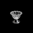thumbnail image 2 of Centre de Table Louise Collection en Verre Noir avec Acier Inoxydable 25x22cm, 2 of 6