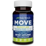 Basic Health Brands Move Pureflex Glucosamine Chondroitin, 120 Capsules