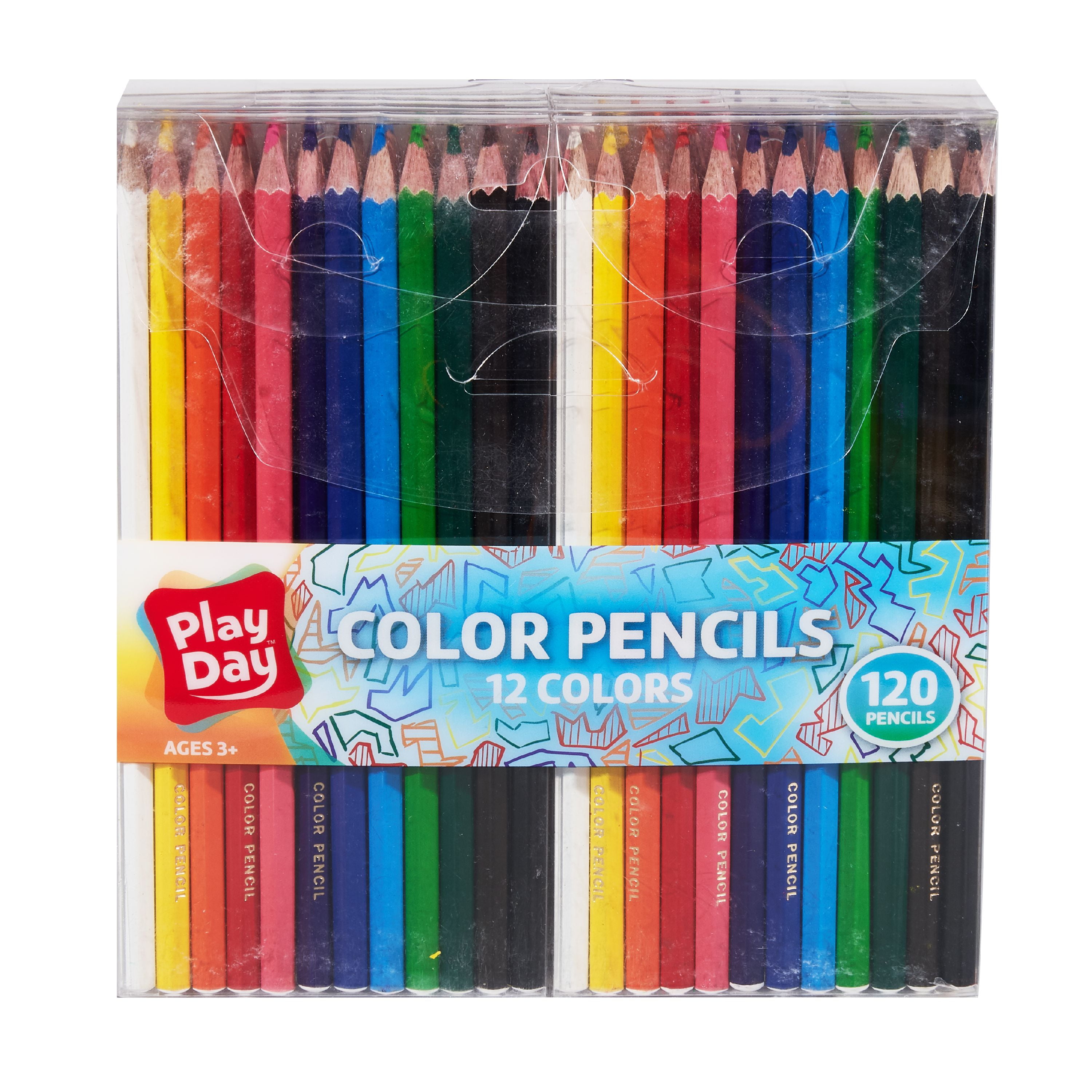 20Pc Kids Adult Bright Colouring Pencils Set Art Craft School Stationery 