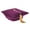Purple, variant on Womens Hat 2025 Graduate Doctor Velvet Hat Tutor Hat Graduation Hat Big And Tall Winter Hats for Men