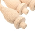 Small Roman Column jojofuny 10Pcs Unpainted Wood Column for Home Decor, Courtyard Design ...