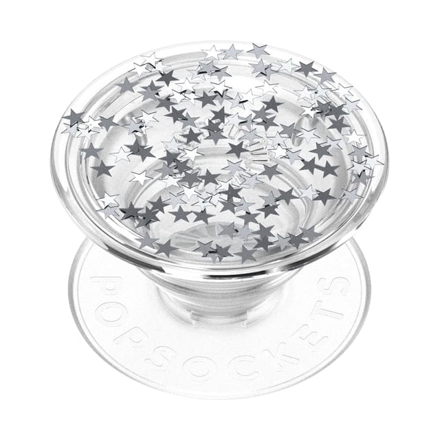 Agarre para teléfono PopSockets Glitter Star Fire con soporte