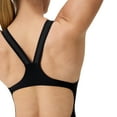 thumbnail image 4 of Speedo Maillot de Bain une Pièce à Bretelles Épaisses Performance Back Endurance+ Imprimé pour Femmes - Anthracite, 18, 4 of 4