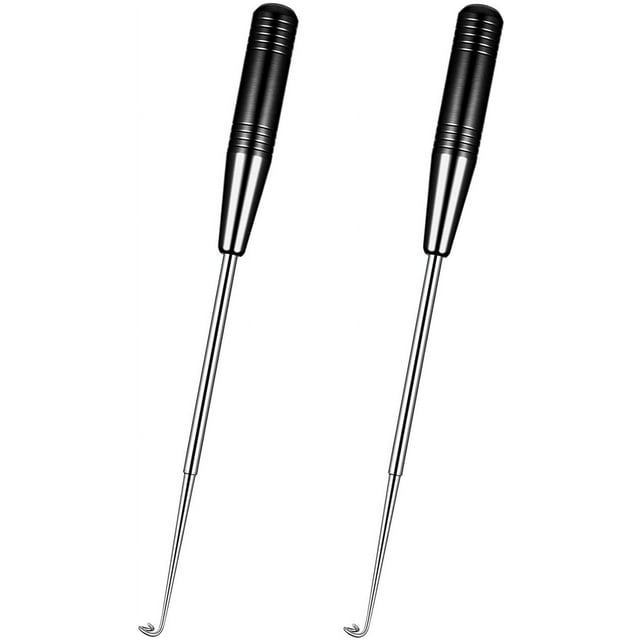 Ficarrico 2 piezas nuevo dispositivo de extracción rápida de anzuelos de pesca, kit de herramientas para quitar anzuelos de pesca, extractor de seguridad, dispositivo de desconexión de anzuelos,
