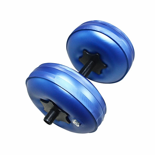 Water filled online dumbbells walmart