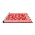 thumbnail image 2 of Ahgly Company Machine Washable Indoor Rectangle Oriental Red Traditional Area Rugs, 2' x 3', 2 of 4