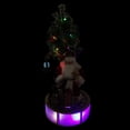 thumbnail image 2 of Northlight LED Lighted Musical Santa Claus with Rotating Train Christmas Decoration - 48", 2 of 4