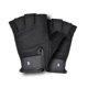 thumbnail image 1 of BOODUN 1 par de guantes unisex para adultos con medio dedo para entrenamiento deportivo, fitness, negro (S), 1 of 8