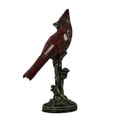 thumbnail image 2 of JUNWELL Small Vintage Animal Style Stained Resin Red Cardinal Accent Table Lamp Battery Powered Desktop, 2 of 2