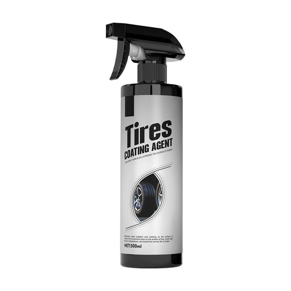 Qholemyo 500Ml Ceramic Coating For Cars Tire Maintenance Agent Blackening Anti Aging Coating Care Oil Tire Wax