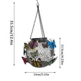 thumbnail image 3 of 2Pcs 12.4 Inch Garden Hanging Light, Round Butterfly Decorative Ball Lantern, Outdoor Hanging Night Light for Garden, Patio, Yard Decor, 3 of 6