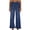 Dark Blue-jeans, variant on Womens Cropped Jeans Wide Leg Classic Denim Pants Daily Wear Casual Loose Fit Bottoms with Pockets Black XXL