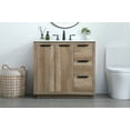 thumbnail image 4 of Elegant Lighting VF19436NT Blake 36" Free Standing Single Basin Vanity Set - Wood, 4 of 4