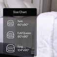 thumbnail image 2 of Reebok RBK FRESH Fashion Stripe Comforter - Lightweight All-Season, Breathable Performance Bedding Twin White, 2 of 6